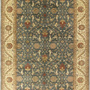 10'2" X 14'1" Rug Genuine Handmade Hand-Knotted Rug Oushak Design Oriental Rug